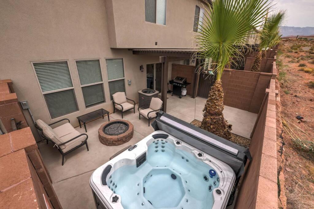 St George, Private Hot Tub/Patio, New Community Villa Washington Exteriör bild